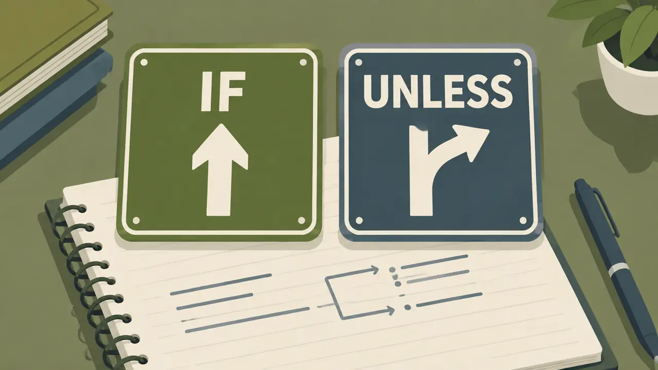 条件句提示词有哪些？if和unless的信号词整理