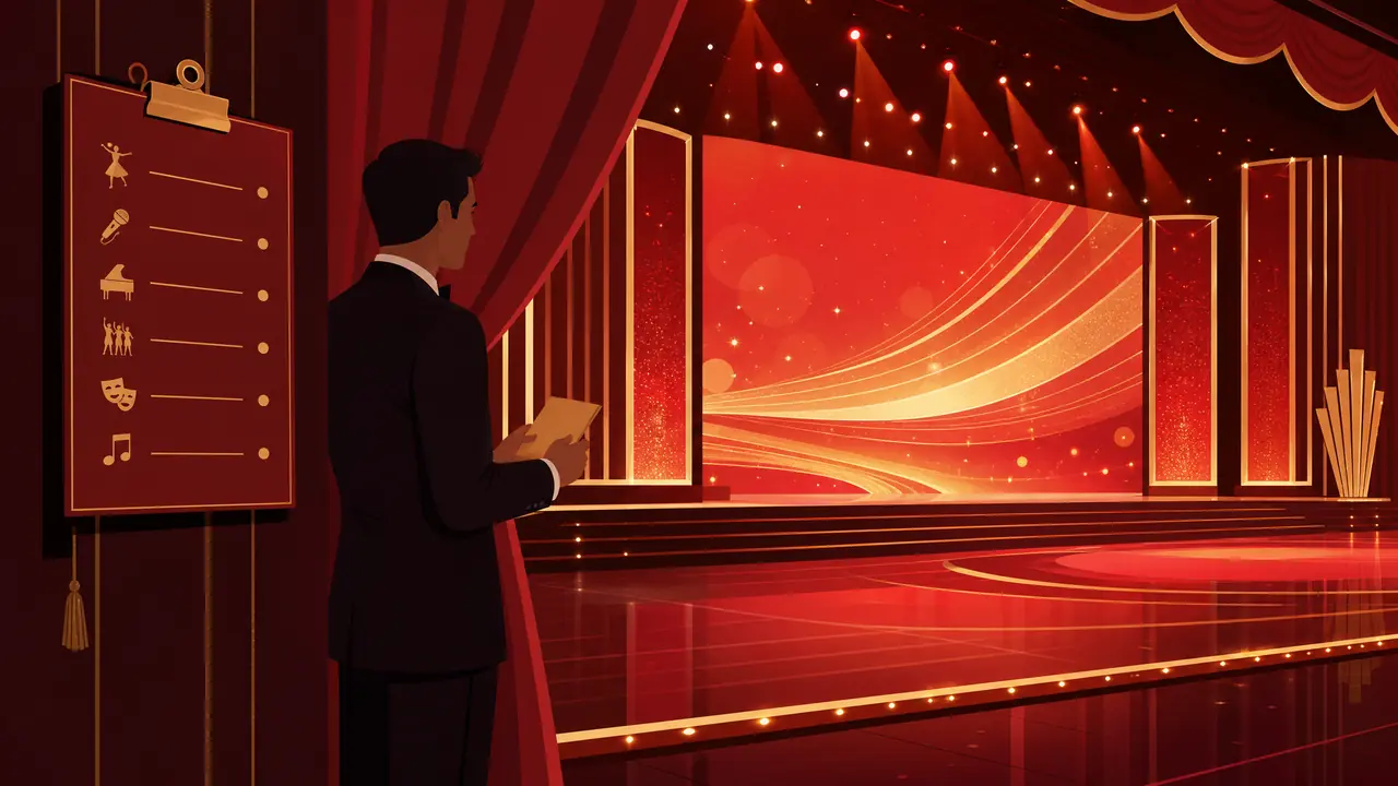 春晚主持词提示卡怎么写？大型晚会的提词节奏