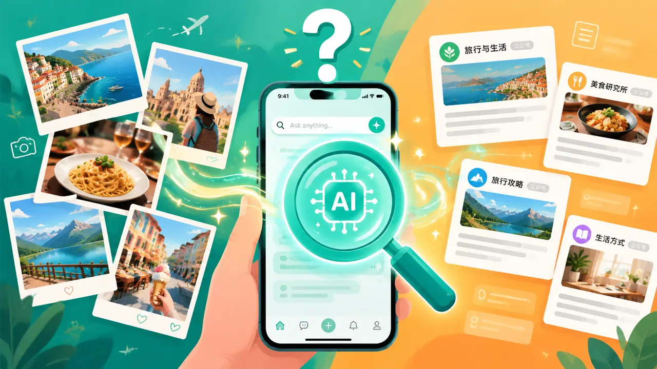 微信AI搜索怎么用？搜朋友圈和公众号的新玩法